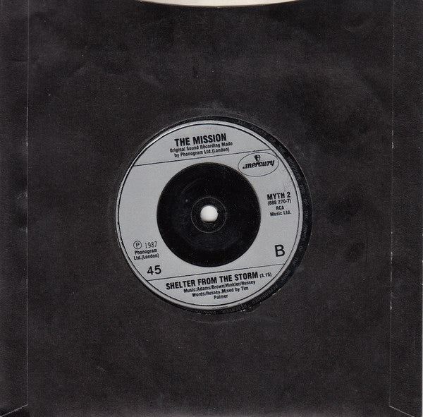 The Mission : Wasteland (7", Single, Sil)