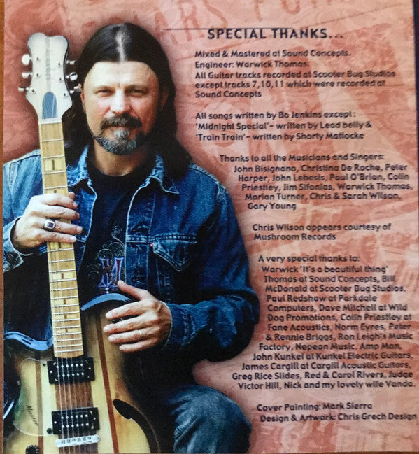 Bo Jenkins : Skin It Back (CD, Album)
