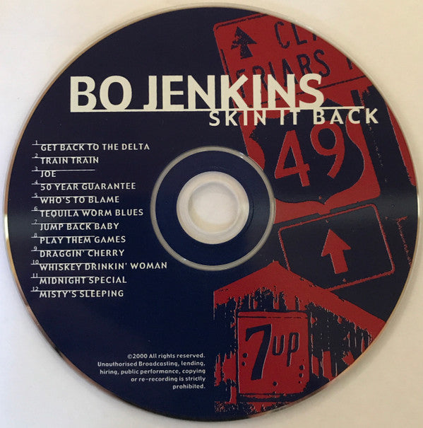 Bo Jenkins : Skin It Back (CD, Album)