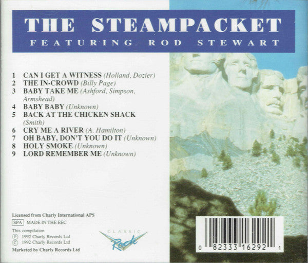 The Steampacket Featuring Rod Stewart : The First Supergroup (CD, Album, RE)