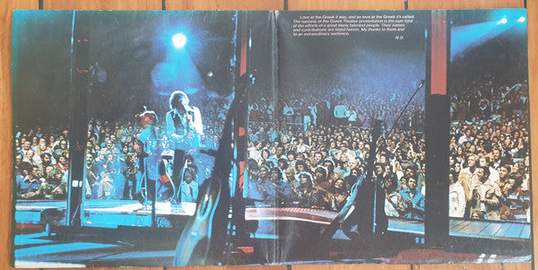 Neil Diamond : Love At The Greek - Recorded Live At The Greek Theatre (2xLP, Album)
