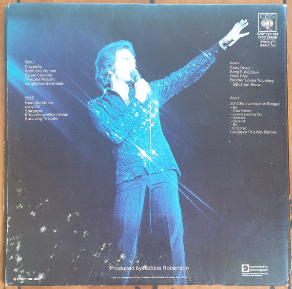 Neil Diamond : Love At The Greek - Recorded Live At The Greek Theatre (2xLP, Album)
