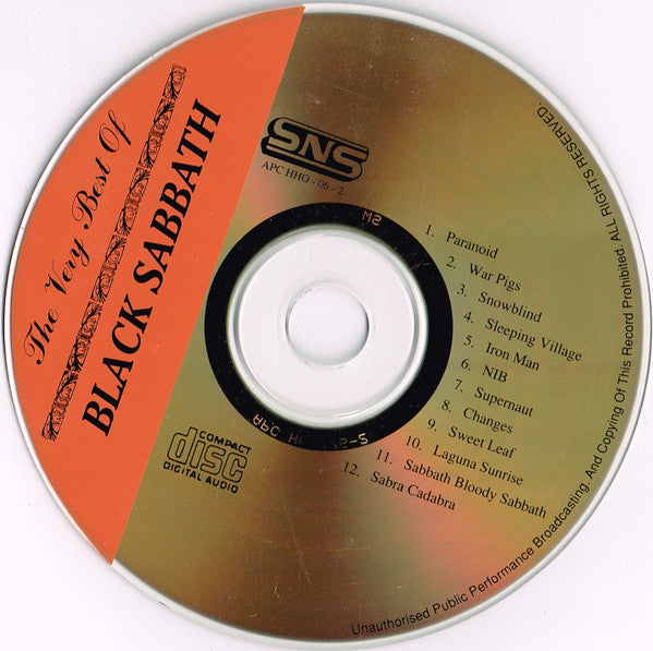 Black Sabbath : The Very Best Of Black Sabbath (CD, Comp)