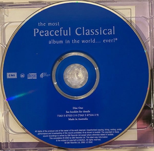 Various : The Most Peaceful Classical Album In The World... Ever! (2xCD, Comp)