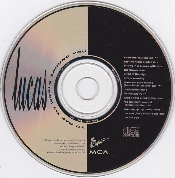 Lucas (2) : To Rap My World Around You (CDi, Album)