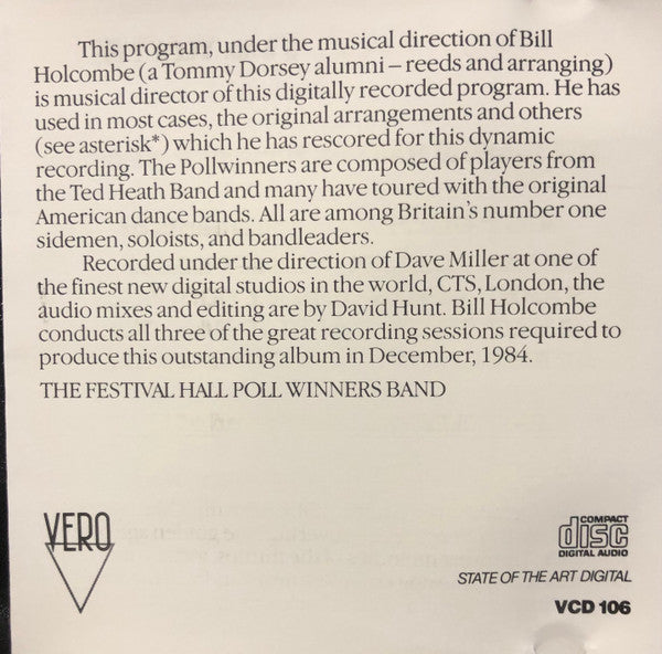 The Festival Hall Poll Winners Big Band : Digital Dance Bands - 15 Dance Band Hits (CD)