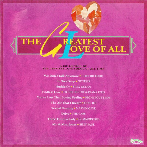 Various : The Greatest Love Of All (CD, Comp)