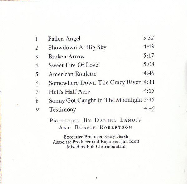 Robbie Robertson : Robbie Robertson (CD, Album)