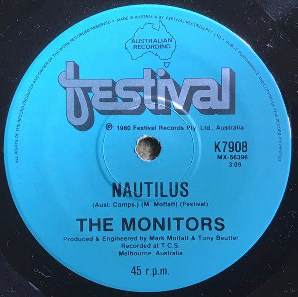 The Monitors (2) : Singing In The 80's (7", Single)