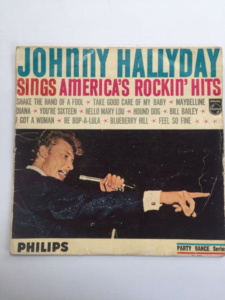 Johnny Hallyday : Sings America's Rockin' Hits (LP, Album, Mono)