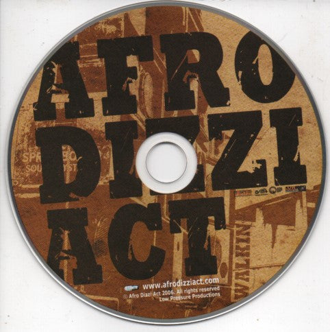Afro Dizzi Act : Walkin' (CD, EP, Gat)