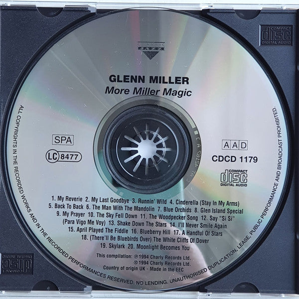 Glenn Miller And His Orchestra : More Miller Magic (CD, Album, Comp)