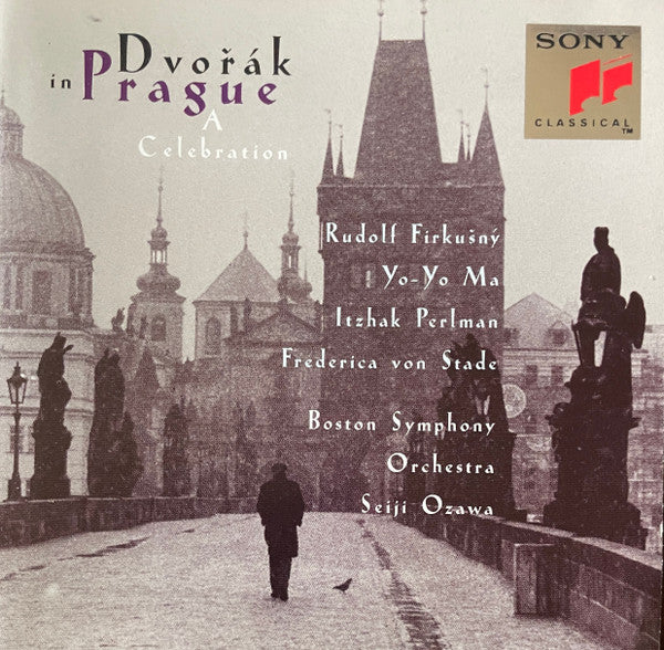 Dvořàk*, Rudolf Firkušný, Yo-Yo Ma, Itzhak Perlman, Frederica von Stade, Boston Symphony Orchestra, Seiji Ozawa : Dvořàk In Prague (A Celebration) (CD, Album)