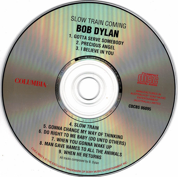 Bob Dylan : Slow Train Coming (CD, Album, RE)