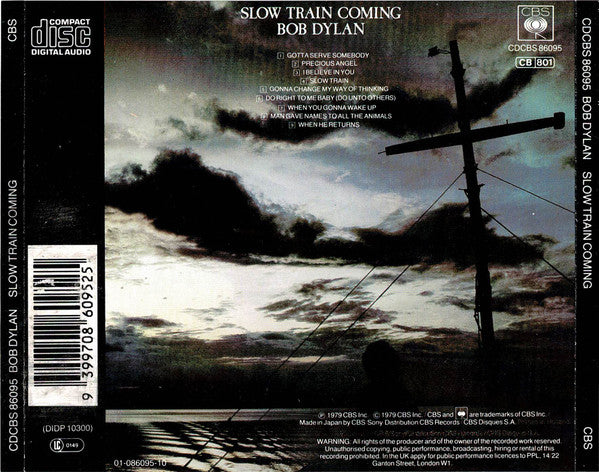 Bob Dylan : Slow Train Coming (CD, Album, RE)