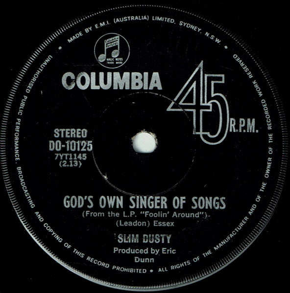 Slim Dusty And Joy McKean : Foolin' Around (7", Single)