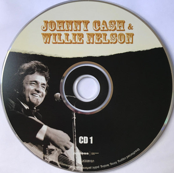 Johnny Cash & Willie Nelson : Live (2xCD, Comp)