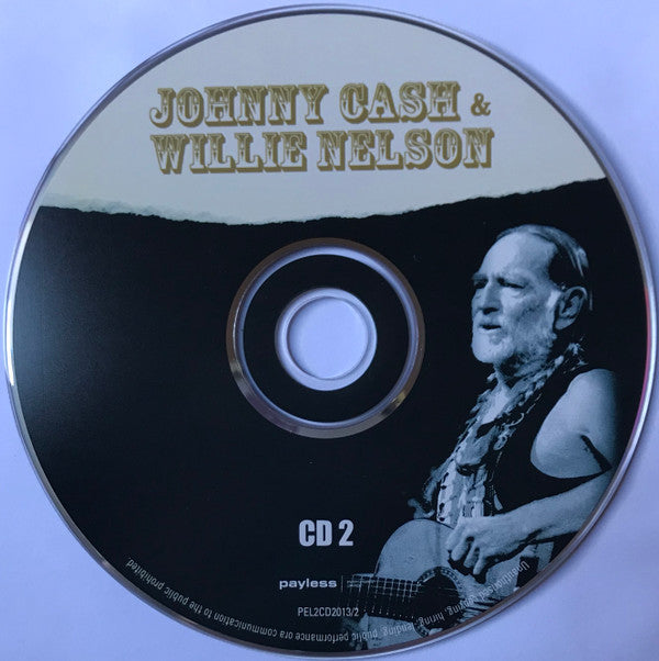 Johnny Cash & Willie Nelson : Live (2xCD, Comp)