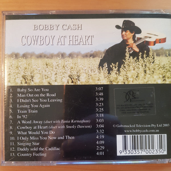 Bobby Cash (5) : Cowboy At Heart (CD, Album)