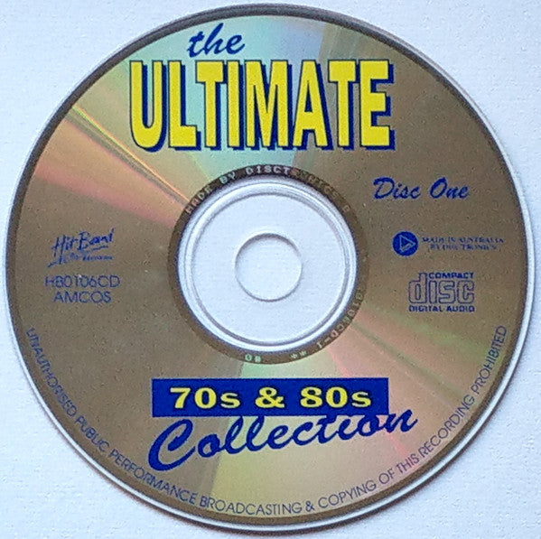 Various : The Ultimate 70's & 80's Collection (2xCD, Comp)