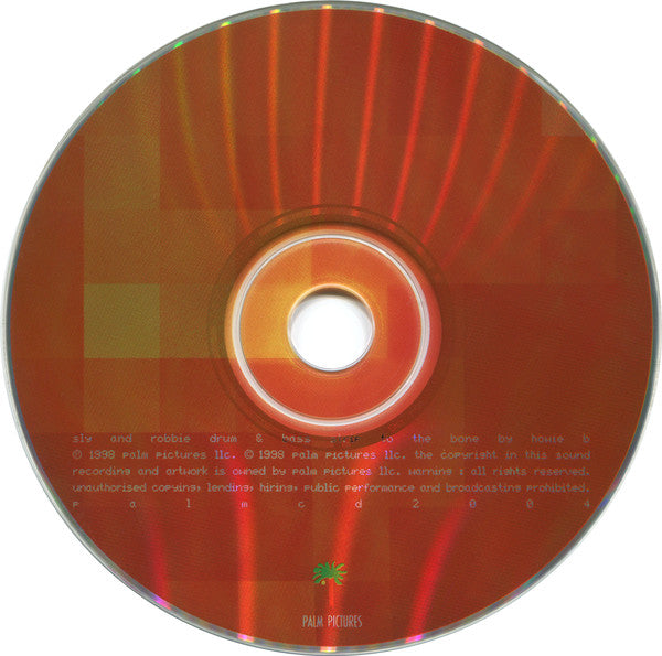 Sly And Robbie* : Drum & Bass Strip To The Bone By Howie B (CD, Album, O-c)