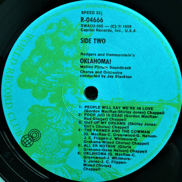 Various : Oklahoma! The Motion Picture Soundtrack (LP, Album, Club, RE, 4th)