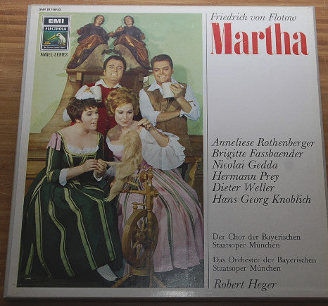 Flotow* - Anneliese Rothenberger, Brigitte Fassbaender, Nicolai Gedda, Hermann Prey - Robert Heger : Martha  (3xLP + Box)