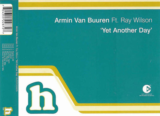 Armin Van Buuren Ft. Ray Wilson : Yet Another Day (CD, Maxi, Copy Prot.)