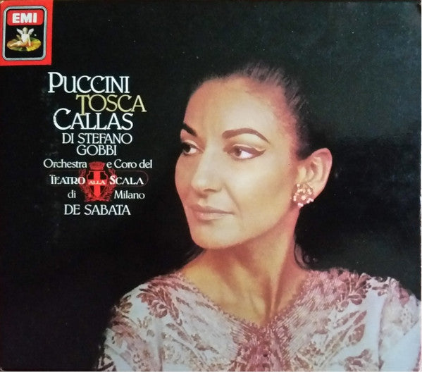 Puccini* - Callas*, Di Stefano*, Gobbi*, Orchestra* E Coro Del Teatro Alla Scala Di Milano*, De Sabata* : Tosca (2xCD, Album, Mono, RE, RM + Box, Sli)
