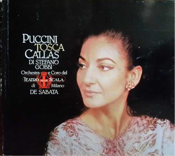 Puccini* - Callas*, Di Stefano*, Gobbi*, Orchestra* E Coro Del Teatro Alla Scala Di Milano*, De Sabata* : Tosca (2xCD, Album, Mono, RE, RM + Box, Sli)
