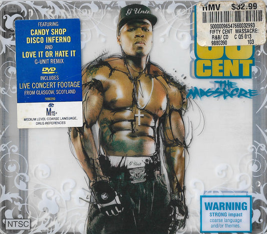 50 Cent : The Massacre (CD, Album + DVD-V, NTSC + Ltd)
