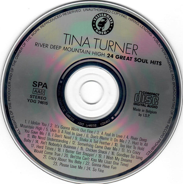 Tina Turner : River Deep Mountain High (24 Great Soul Hits) (CD, Comp)