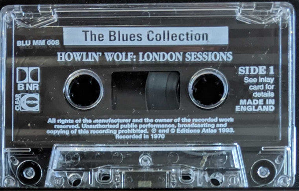Howlin' Wolf : London Sessions (Cass, Album, RE, RM)