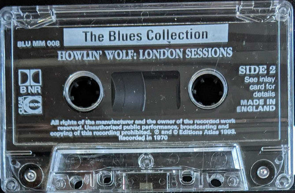 Howlin' Wolf : London Sessions (Cass, Album, RE, RM)