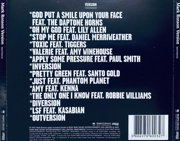 Mark Ronson : Version (CD, Album)