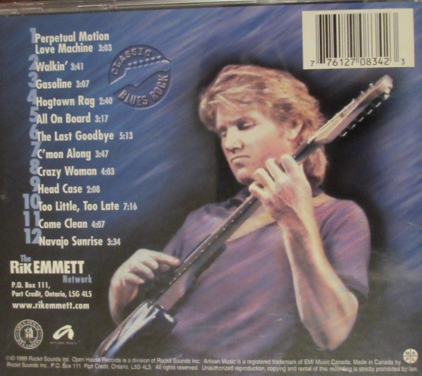 Rik Emmett : Raw Quartet (CD, Album)