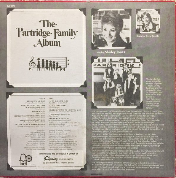 The Partridge Family : The Partridge Family Album (LP, Album)