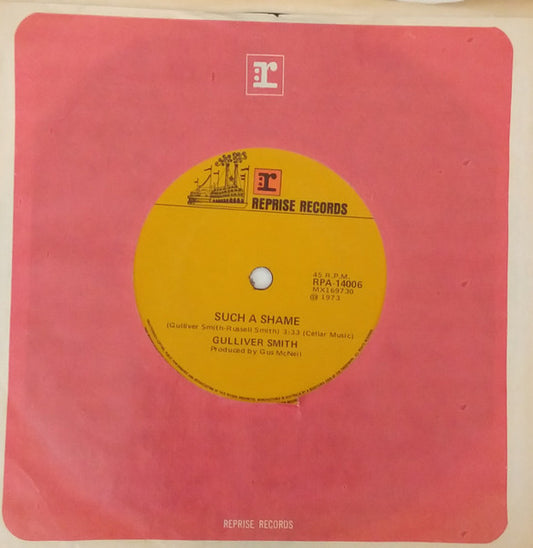 Gulliver Smith : Such A Shame (7", Single)
