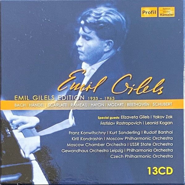 Emil Gilels : Emil Gilels Edition (13xCD, Comp)