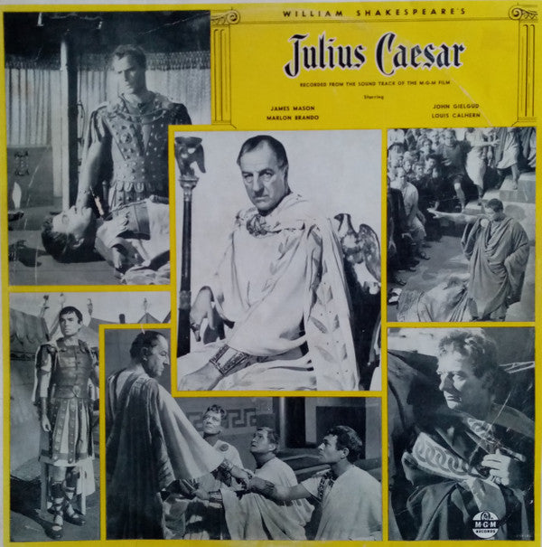 Miklós Rózsa : - M-G-M Presents Dramatic Highlights From William Shakespeare's JULIUS CAESAR (LP, Album)