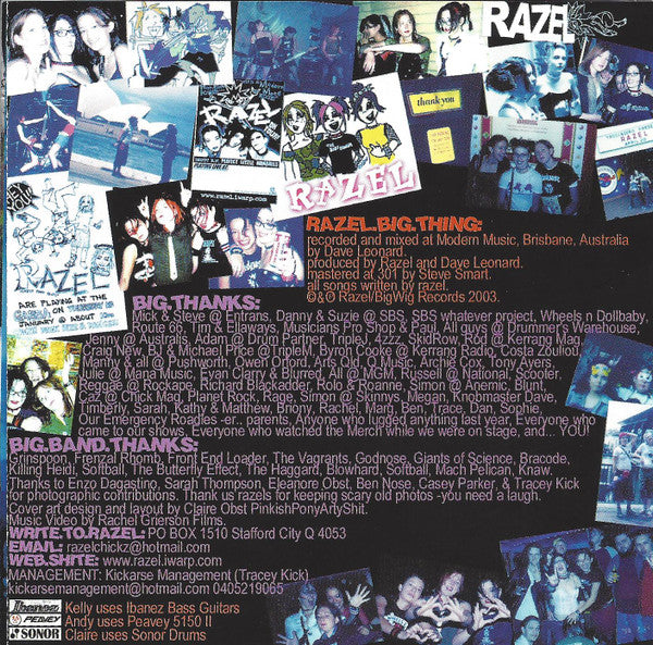 Razel : Big Thing (CD, Album)