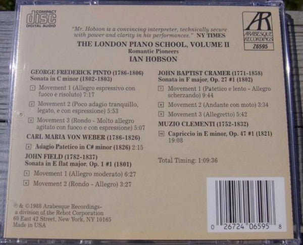 Ian Hobson : The London Piano School, Volume II (CD, Album)