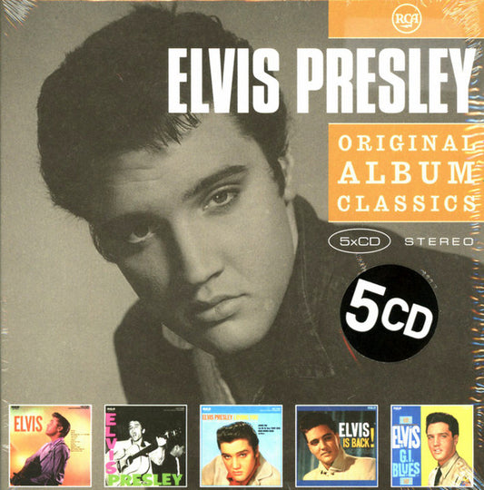 Elvis Presley : Original Album Classics (5xCD, Album, RE + Box, Comp)