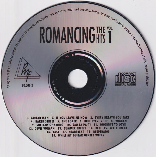 Unknown Artist : Romancing The Hits Vol. 1 - Just Guitar (CD)