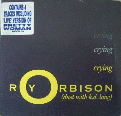 Roy Orbison Duet With k.d. lang : Crying (CD, Maxi)