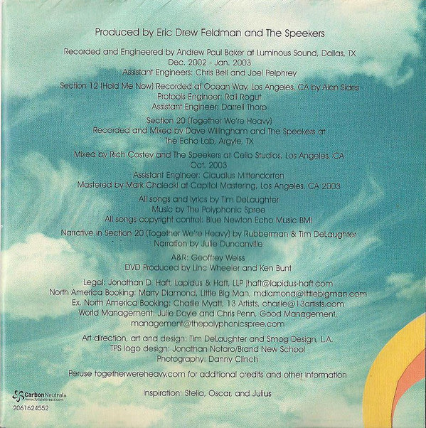 The Polyphonic Spree : Together We're Heavy (CD, Album)