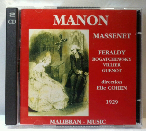 Massenet*, Féraldy*, Rogatchewsky*, Villier*, Guenot* : Manon (2xCD, Album)