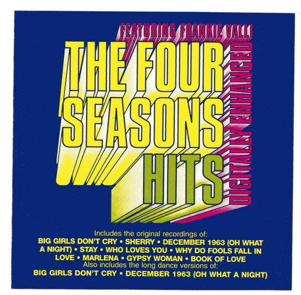 The Four Seasons Featuring Frankie Valli : Hits (CD, Comp)