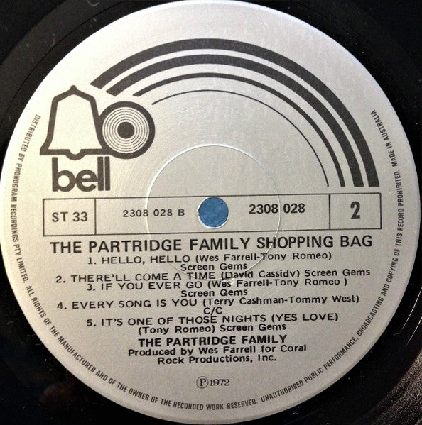 The Partridge Family : Shopping Bag (LP, Album)