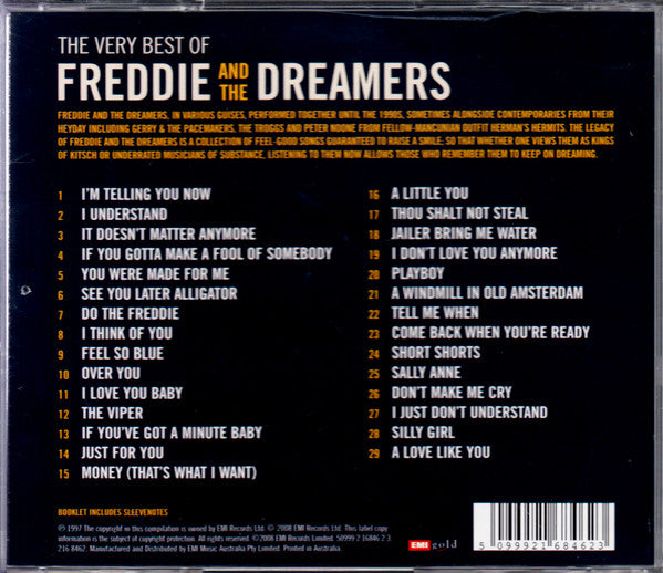 Freddie & The Dreamers : The Very Best Of Freddie And The Dreamers (CD, Comp)